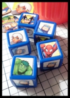 Dice : Dice - Game Dice - Yahtzee Jr Spider-Man and Friends by Parker Bothers 2008 - Ebay Jan 2011